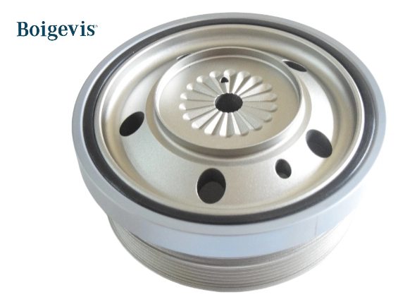 Pulley del cigüeñal de alto rendimiento 06M105251BE Adaptado para Audi S4/SQ5/A7/Q8/Q7/A6/A8 y Porsche Cayenne 3.0T