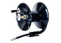 Solid Brass Swivel Air And Water Hand Crank Hose Reel , Pressure Washer Hose Reels