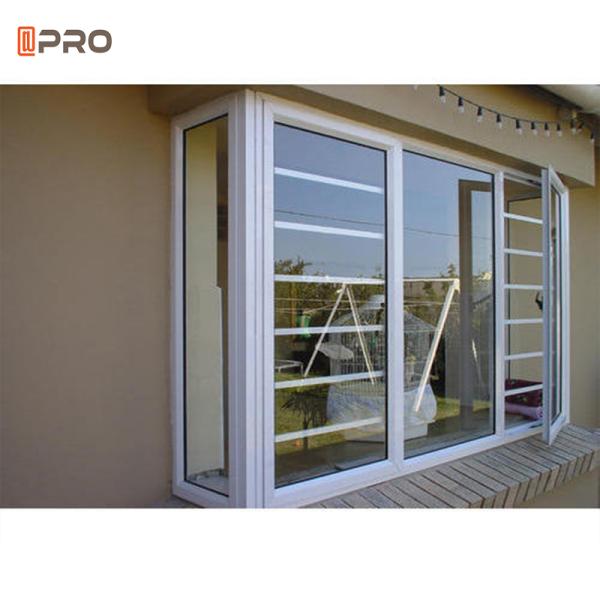 Aluminium Glass Casement Windows pane replacement European Style