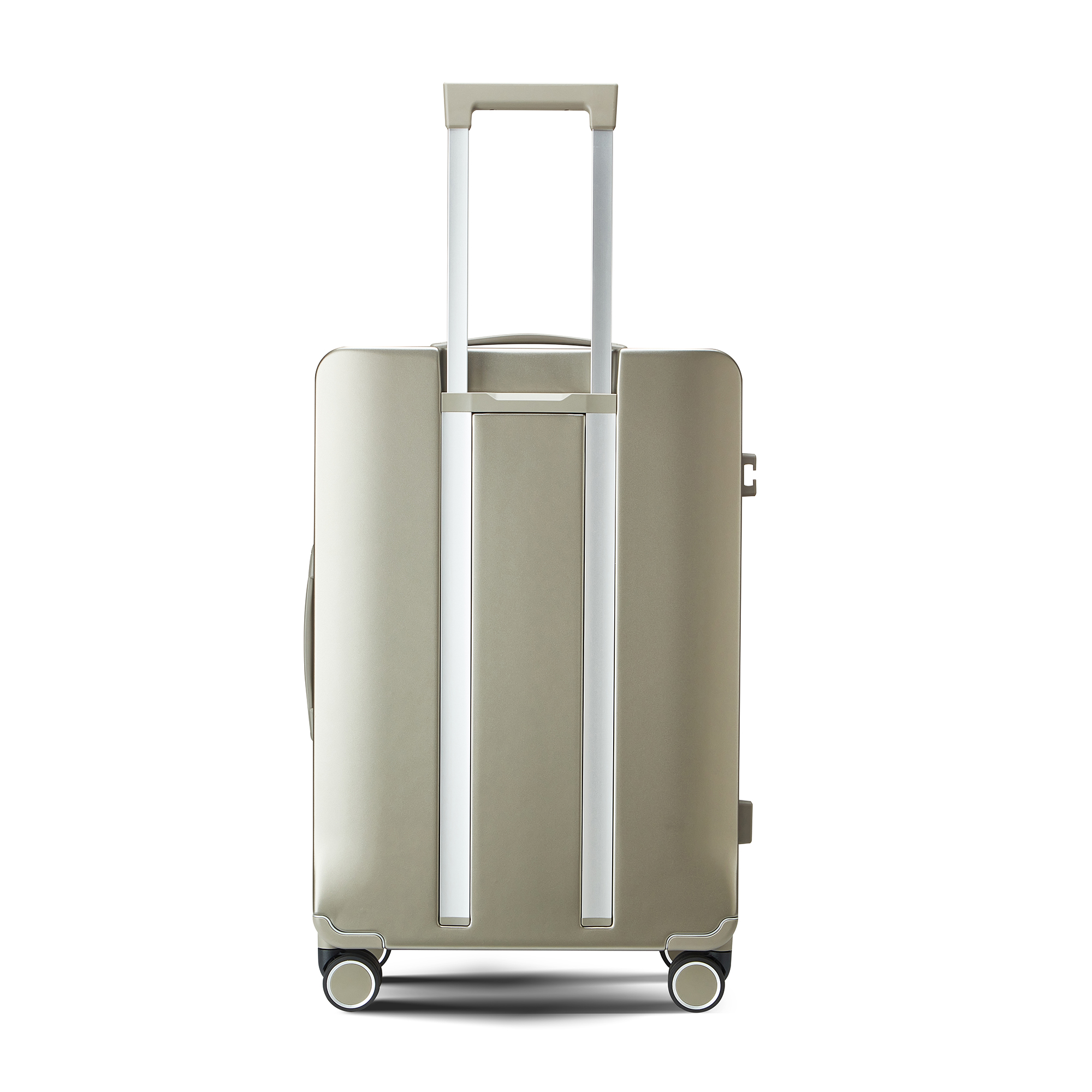 Computer Polycarbonate Abs Luggage Waterproof Front Opening Carry On Luggage