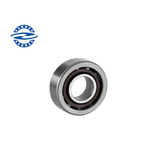 Mini rolamento de esferas gaiola de aço e de bronze de 7200 do contato do ângulo do tamanho 10*30*9mm