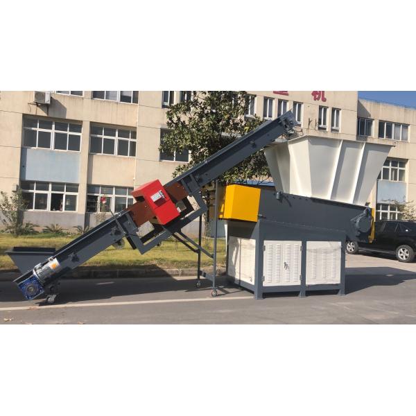 45kw 4pcs Fixed Blade Fiber Plastic Shredder Machine