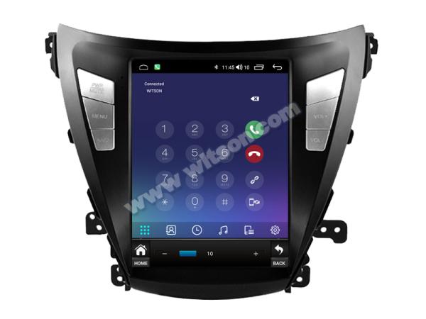 9.7'' Tesla Vertical Screen For Hyundai Elantra 2011-2016 Android Car Multimedia Player