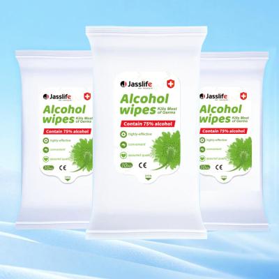 75% Alcohol Cleaning Wipes Antiseptic Cleansing Wipe For Travel Outdoor