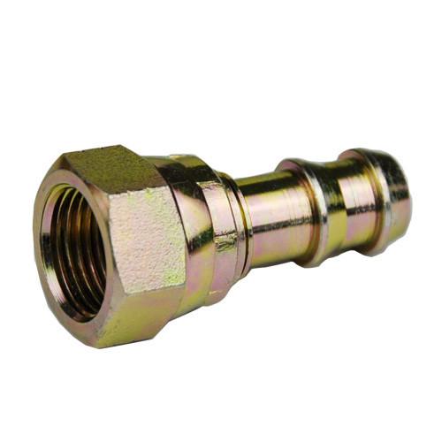 Female Hydraulic Socketless Hose Fittings , Bsp 60 Cone Fittings 22611 - Po