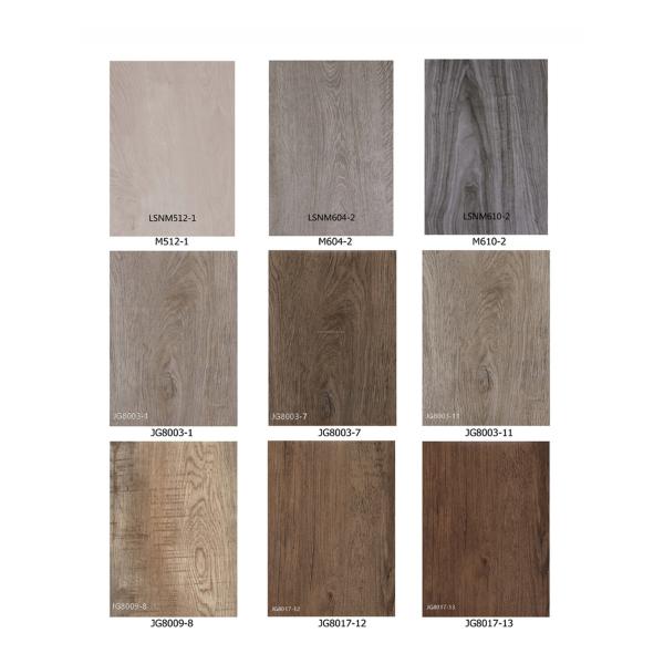 Piso SPC Corredor Chapa de vinil Piso de revestimento de PVC com fácil instalação de bloqueio