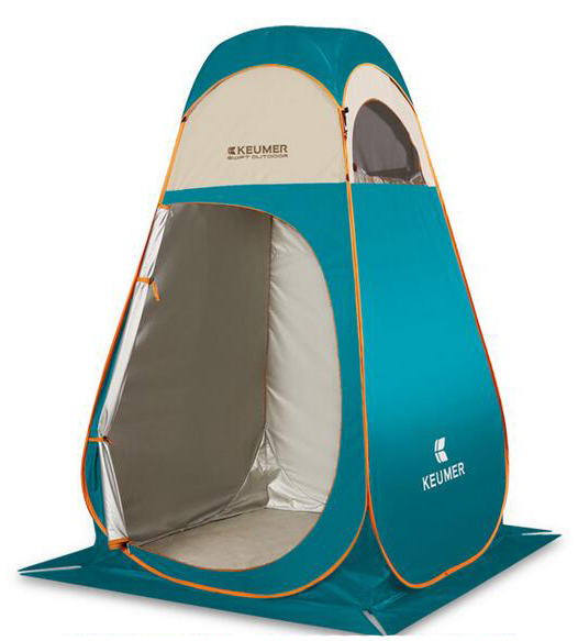 Mobile Toilet Outdoor Camping Tent , Lightweight One Man Pop Up Tent