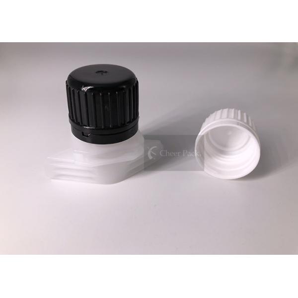 saco material do detergente para a roupa da soldadura térmica do tampão do bico do PE branco ou preto da cor