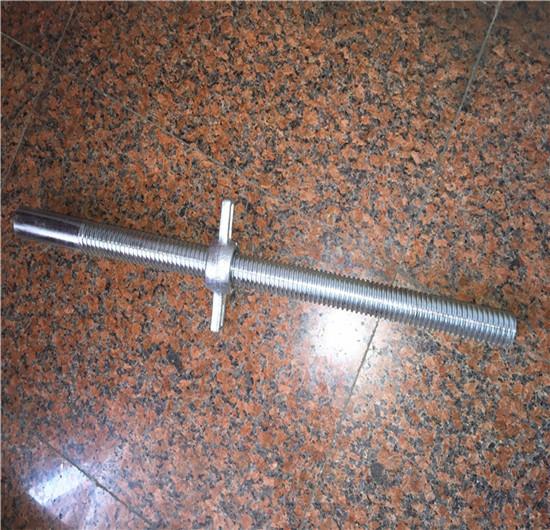 Zinc Plated Construction Formwork Accessories Steel Adjustable Scaffolding Screw Jack Base