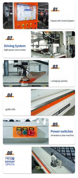 Multi Functional Wood Engraving Machine Atc Cnc Wood Router Machine