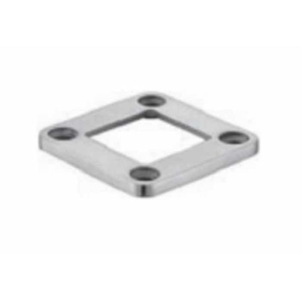 Hot Selling Modern Style 12mm Satin Finish Handrail Railing Fittings Round Plastic Connector Hardware for Outdoor Balcony Deck