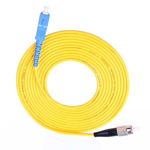 Гибкий провод оптического волокна кабеля падения одиночного режима FTTH SC/APC