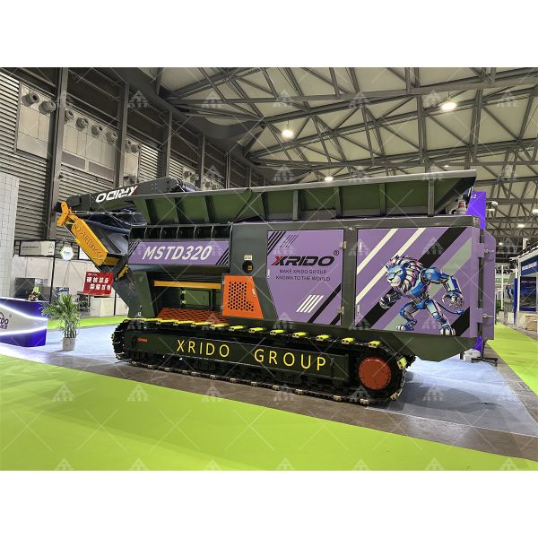40 Tons Per Hour Crawler Mobile Shredder with Stainless Steel Components and CE ISO TUV Certification