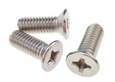 M5 Stainless Steel Machine Screws A2 Flat Head Phillips Standard Fastener