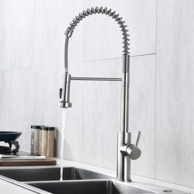 HOMEKA Coil Spring Kitchen Spray Taps 360 Degree PEX Swiveling Pull Out Hose