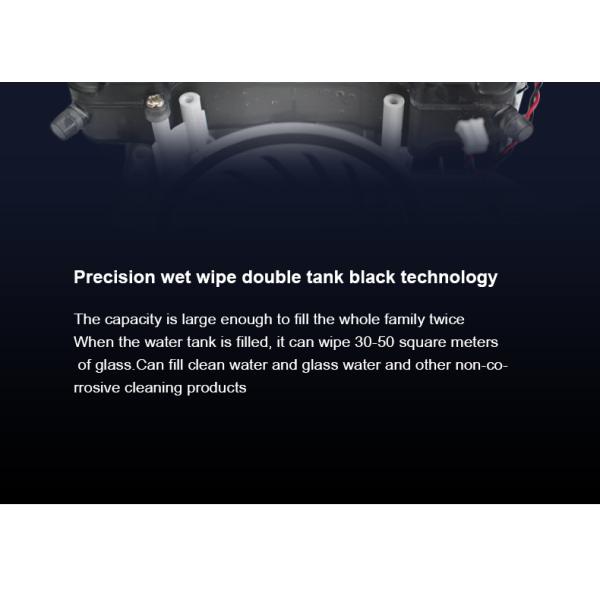 Highly Electric Remote Control Window Glass Cleaner Robot with Dual Water Spray Function