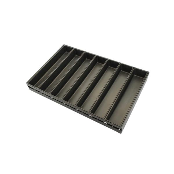 RK Bakeware China Foodservice NSF 800g Aluminum Alloy Nonstick Pullman Pan / Toast Bread Baking Pan