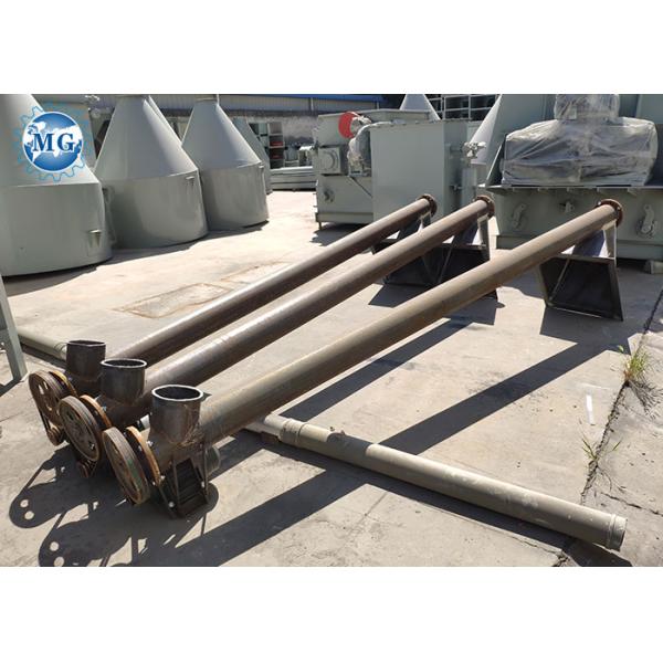 Сверла трубки стали углерода транспортеров винта высокой эффективности машина промышленного питаясь