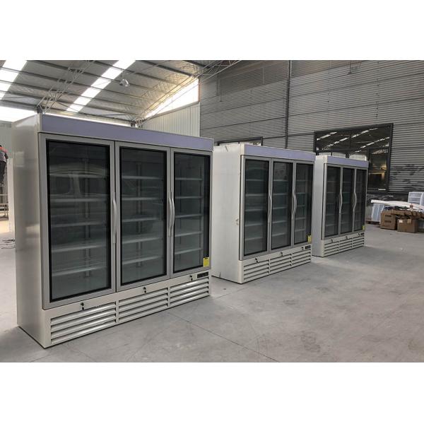2040 литров 3 замораживателя Merchandiser двери качания стеклянных с нижней установленной системой рефрижерации R290