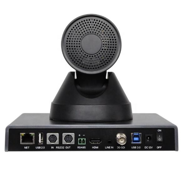 4K Ultra HD Camera 12x Optical Zoom 71°Wide Angle Lens Video Conference Camera Auto Tracking Webcam for Education