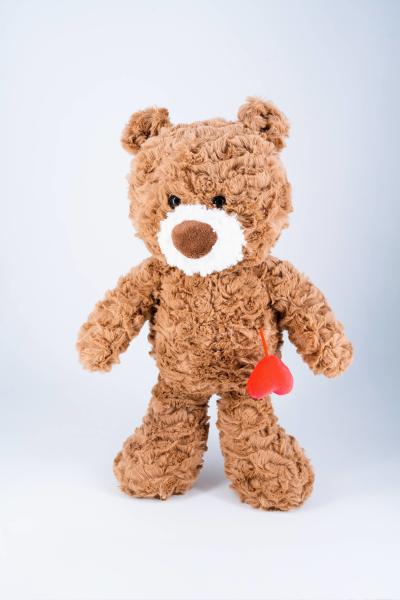 Ours en peluche animal fourre-tout, faible MOQ Tissu en peluche super doux Cuddly, en peluche personnalisé