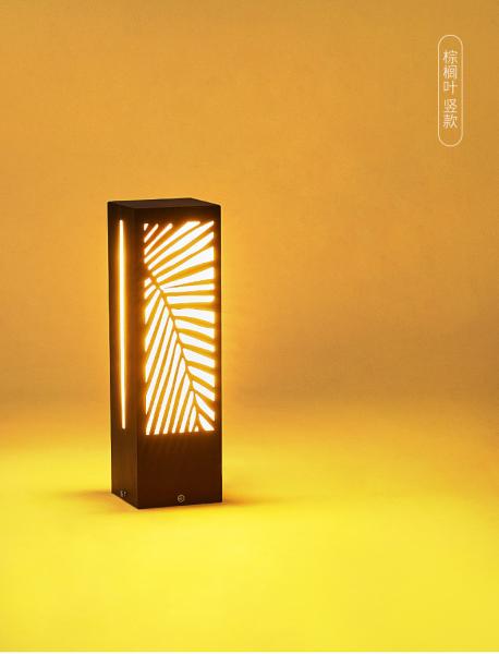 Ip65 Ground Brass Waterproof Solar Garden Lights Ground Lawn Lamp high quality and high luminance led light source