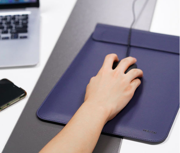 PU Leather Macbook Laptop Sleeve Waterproof With 12'' 13.3'' 15.4''