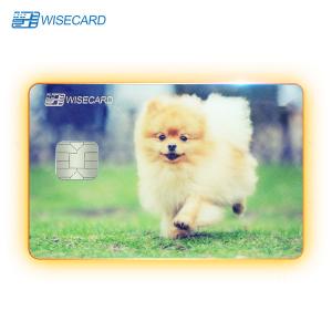 Custom LED Membership Cards with Edge Glow and NFC