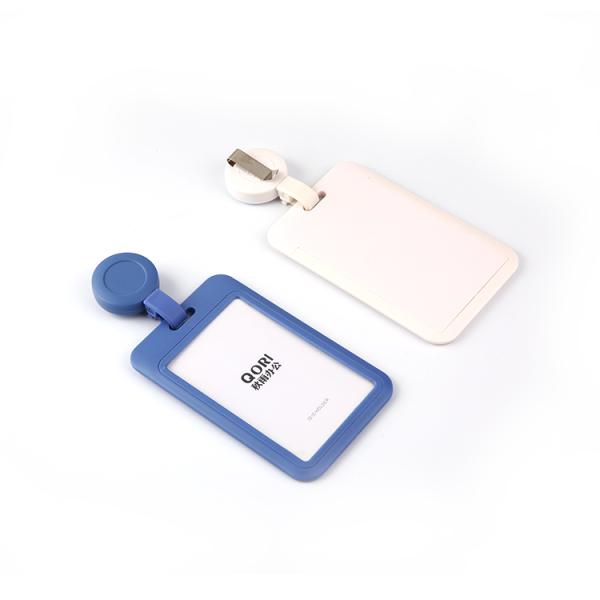 Deyi Easy Pull Buckle Plastic Lanyard Card Holder