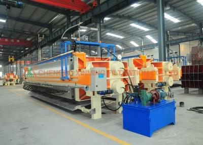 Top Grade Wastewater Filter Press , Automatic Filter Apparatus 30mm Cake Thickness