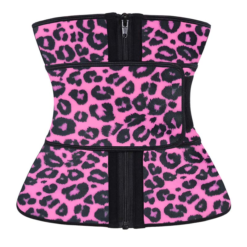 Молния латекса пинка леопарда плюс талия Cincher размера для потери веса