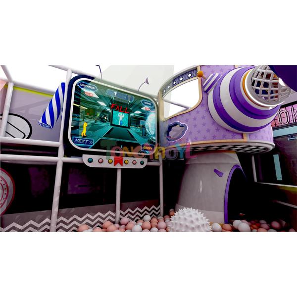 190 Squares Purple Wonderful Children Immersed Ocean Ball Indoor Playground