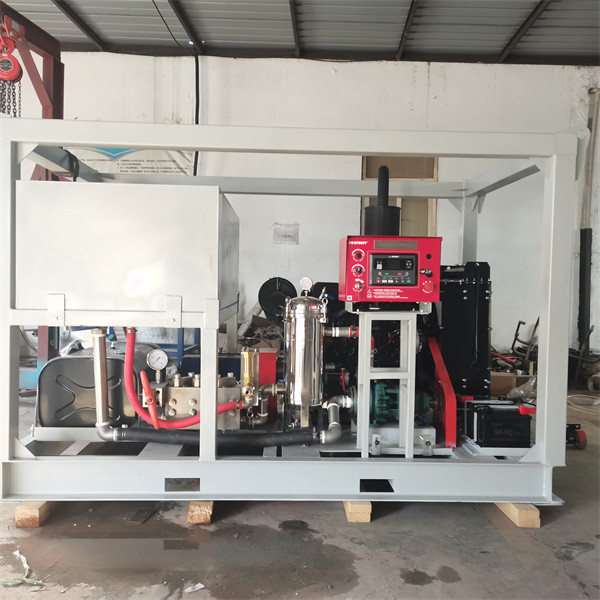 Aquaculture Cage Cleaning Equipment 55kw 22MPa Cavitation Jet Underwater Cleaning