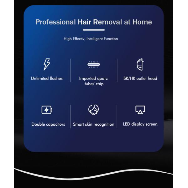 Безболезненная эпиляция лазера сапфира Охлаждая удаление волос лазера ИПЛ постоянное