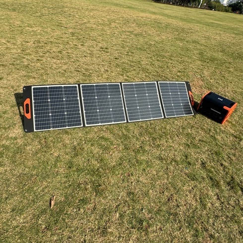 Monocrystalline Silicon Solar Panel for Foldable Outdoor Rechargeable System