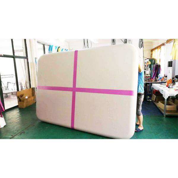 10ml освещают - голубые раздувные циновки гимнастики воздуха для p