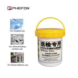 Phefon UN3373 UN2814 Triple Packaging System Medical Transport Container For Laboratory And Healthcare Logistics