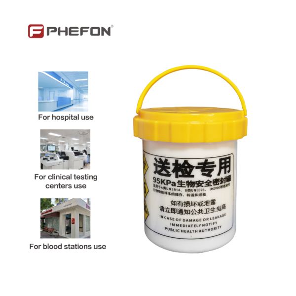 IATA Packing Instruction Compliant UN2814 UN3373 Box Customization Support Packaging Designed For Infectious Material Transport