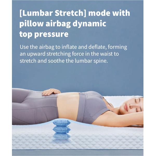 Adjustable Smart Mattress for Better Sleep 8H 5D Massage Vibration and Remote Control