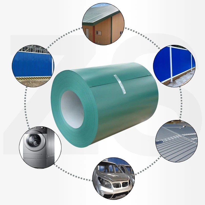 0.12mm до 0.6mm Prepainted гальванизированная стальная катушка Dx51d Ral 6005