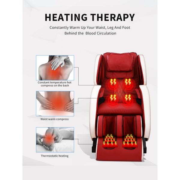 AI Controller Heated Back Kneading Massage Chair 3D Heating Therapy ROHS
