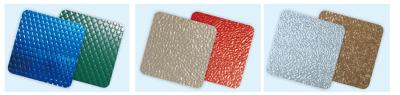 Embossing Prepainted Aluminum Coil Optional Color Diamond Pattern Stable
