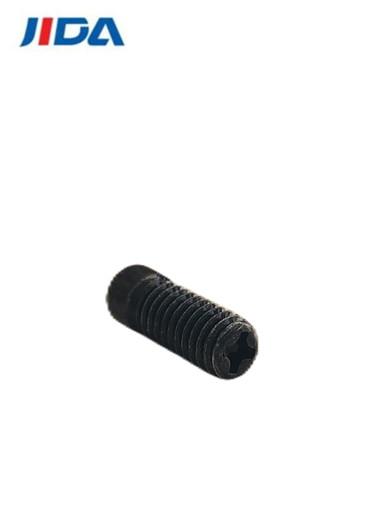 Black Zinc Anti Stripping Cross Recessed Hex Socket Set Screws M5x13.5
