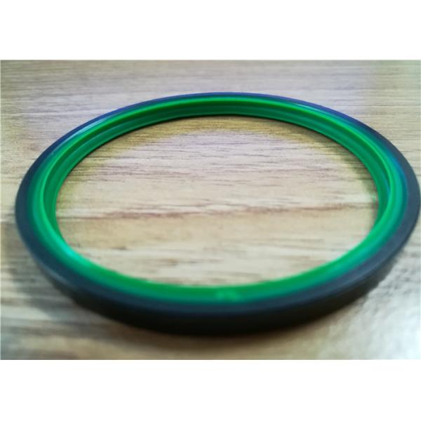 Уплотнения поршеня полиуретана двойной губы, уплотнения штанги зеленого цвета гидравлические