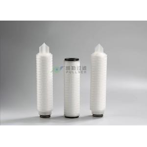 Microelectronics PP Pleated Filter Cartridge 10" 20" 30" 40" OD 68.5mm