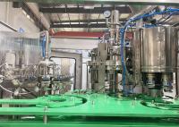 Máquina de enchimento da soda da garrafa de vidro, máquina de engarrafamento carbonatada da bebida para a fábrica pequena