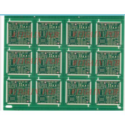 1.6 MM Thickness PCB Electronic Board Half Hole FR4 Substrate 6 Layer PCB GPS