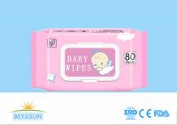 L'eau pure Unscented sans alcool jetable a mouillé des chiffons pour le nettoyage de bébé