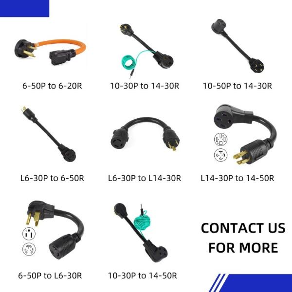1 to 3 Triple Outlets 3 Prong SJT SJTW 12 AWG 30FT Extension Power Cord with LED Light ETL US Certified Rated Current 15A