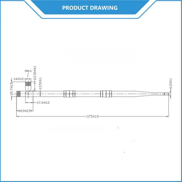 External 2.4GHz 9dBi High Performance Rubber Duck Wireless LAN Antenna